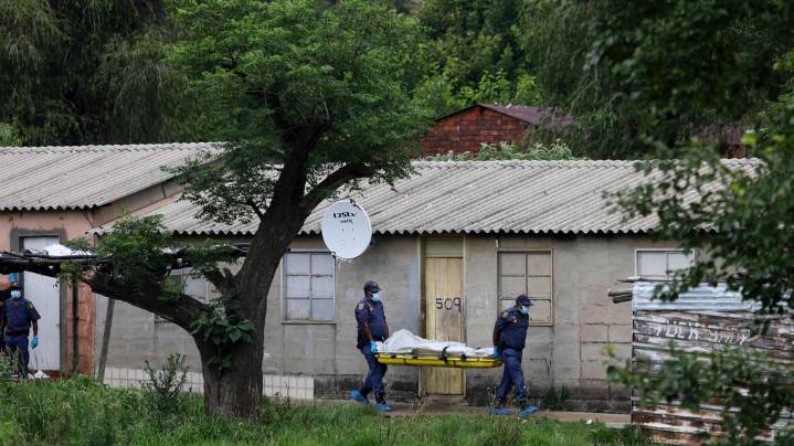 Mass shooting at a South African bar leaves 12 dead, including 3 children