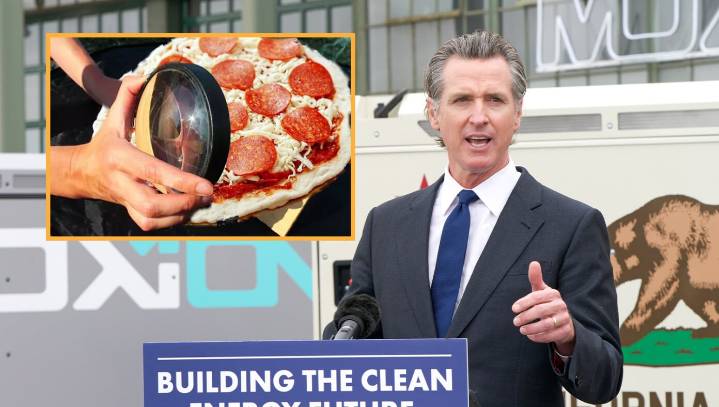 Newsom One-Ups NYC By Requiring Pizza Be Baked Using Sun And Magnifying Glass