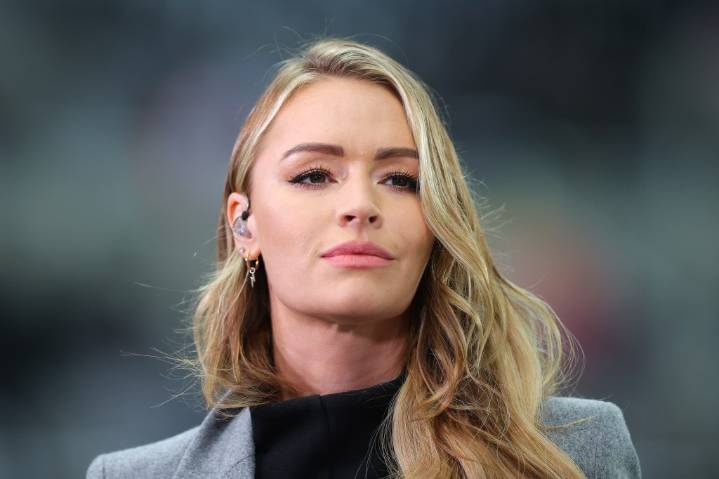 Laura Woods Collapses On Live TV During England Women's Soccer Game