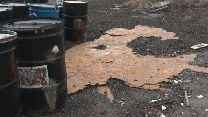 Officials: leaking barrels near Great Salt Lake aren't suspicious, public health risk low