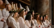 Swedish Youth Choir Pays Tribute to St. Lucy with Traditional Hymns at St. Peter’s Basilica