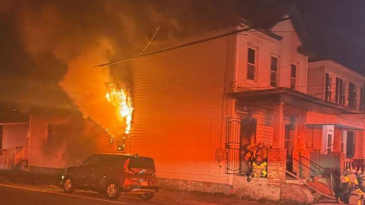 Fire displaces 2 from Norfolk home