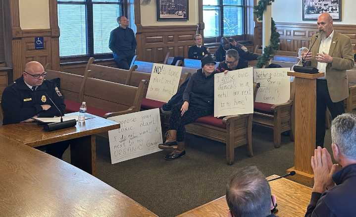 Residents want distance from battery storage plant