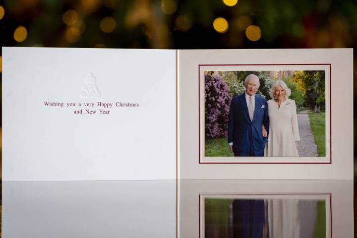 King Charles, Queen Camilla Share 2025 Christmas Card Featuring Anniversary Photo
