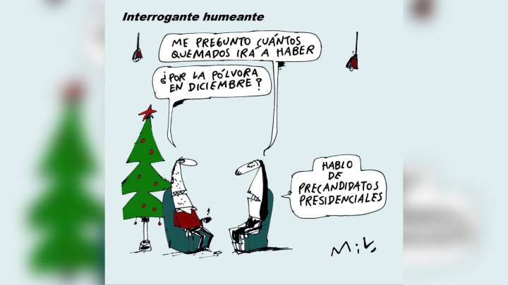 ‘Interrogante humeante’ – Caricatura 7 días