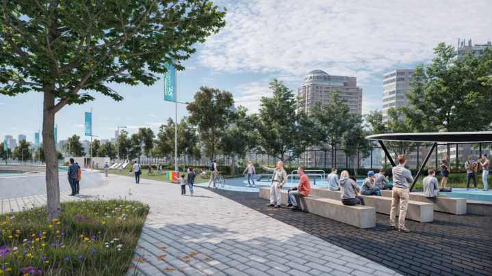 Ampliación portuaria en Valparaíso: Anuncian paseo costanera, áreas verdes y nuevo ascensor (FOTOS)