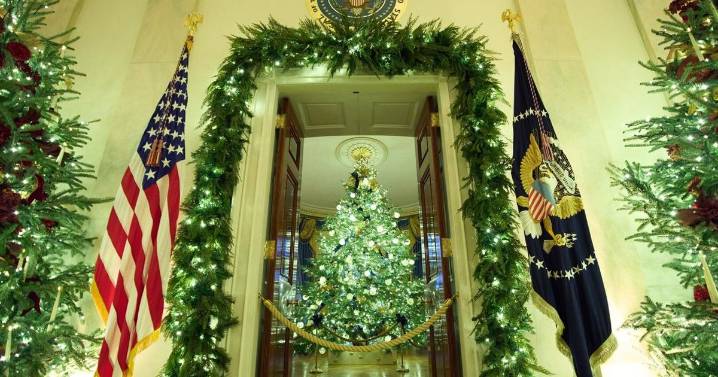 Melania Trump reveals White House holiday decorations and her theme, 'Home Is Where the Heart Is'