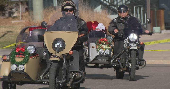 Over 1,000 motorcyclists donate toys to Children's Hospital Colorado