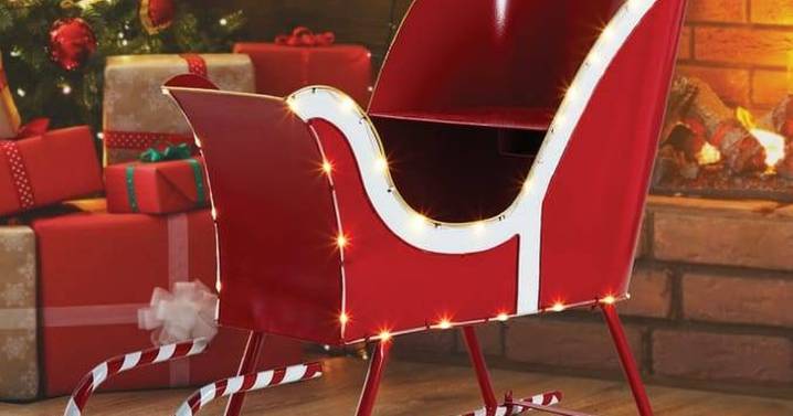 'Life-size' Home Bargains sleigh 'looks charming' and 'will impress neighbours'