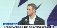Collin Klein introduced as head coach of K-State's football program