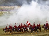 Así se vivió la escenificación de la Batalla de Ayacucho en su 201° aniversario