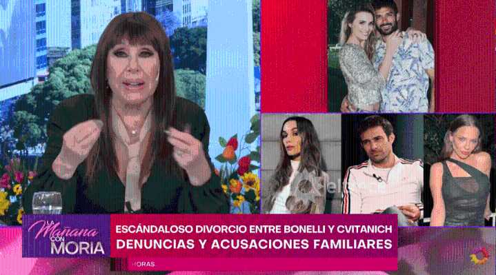 «Lo que hace…»: La picante reflexión de Moria Casán sobre el escándalo entre Chechu Bonelli y su ex