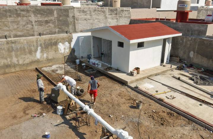 Obra de “El Cuajiote” cuenta con 70% de avance físico