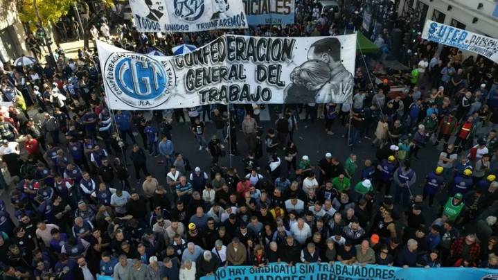 La CGT realizará el jueves 18 una marcha a Plaza de Mayo en contra de la reforma laboral