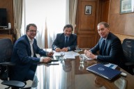 En reunión con el ministro del Interior, Sáenz pidió a Nación sostener obras