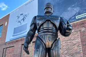 ‘Cyborg crimefighter’ RoboCop now stands guard in this city