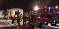 DeWitt Twp. mobile home destroyed in late night fire