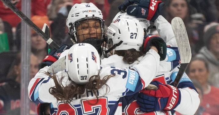 US women's hockey team beats Canada to sweep Rivalry Series