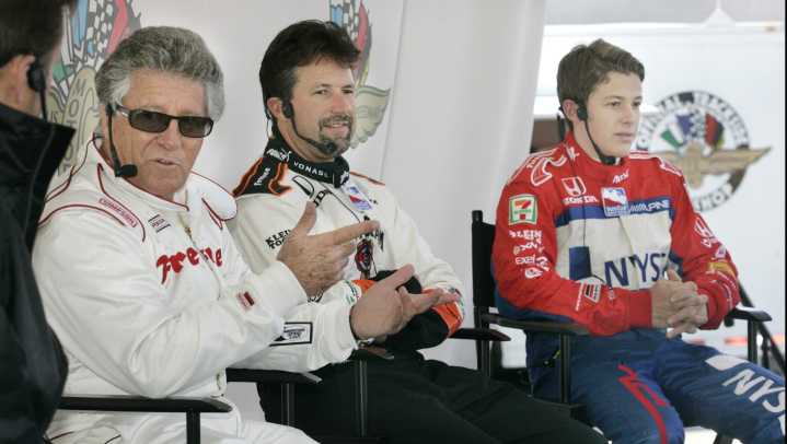 Best photos of Mario Andretti, son Michael Andretti, grandson Marco Andretti