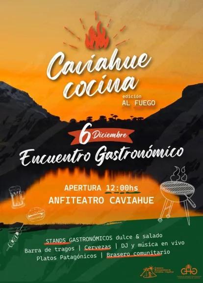 Caviahue Cocina tendrá su edición “Al Fuego” este 6 de diciembre