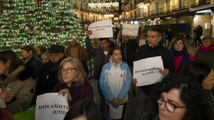 Tercera Navidad sin su casa para los afectados por el derrumbe de San Francisco