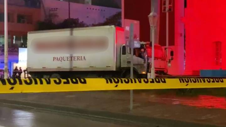 Matan a Conductor de Camión de Paquetería Frente al Ayuntamiento de Culiacán