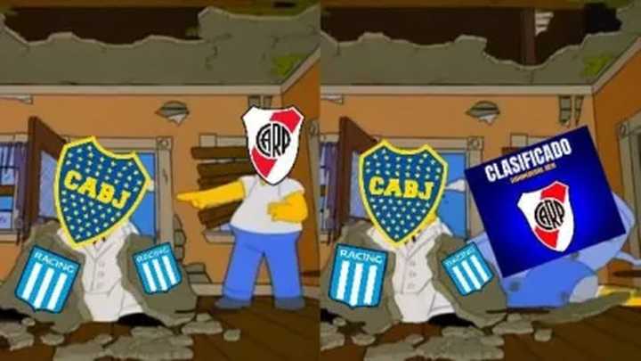 Racing eliminó a Boca y River se quedó sin Libertadores: mejores memes y cargadas