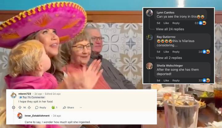 Kristi Noem Faces Ire After Donning Sombrero at Mexican Restaurant on Birthday