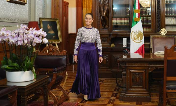 Nombra New York Times a Claudia Sheinbaum entre las más elegantes de 2025