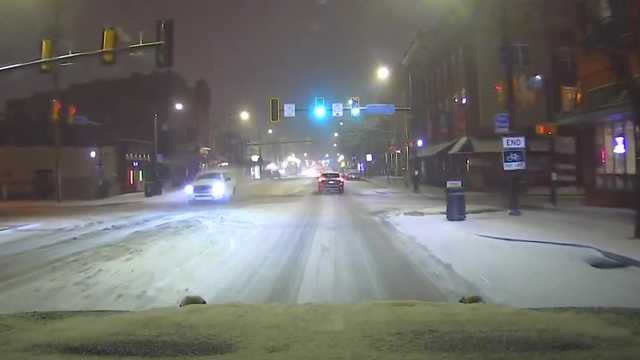 See road conditions as snow falls in Western Pennsylvania