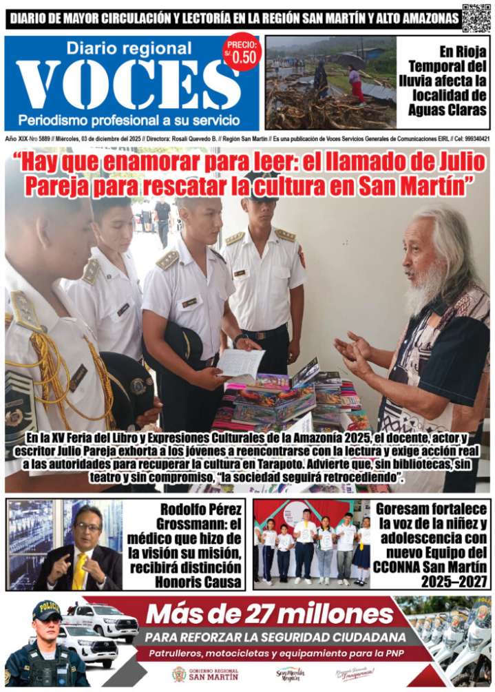 Diario Digital, miércoles 03 de diciembre 2025