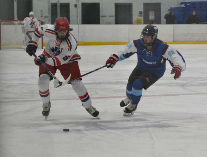 Hall/Conard Girls Hockey Falls in OT in Top