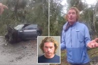 Florida whacko claims he was 'teleported' into stolen BMW that he crashed at 130 mph: 'You saved me from the aliens'