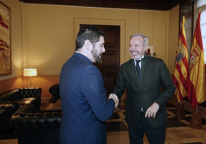 Azcón convocará elecciones el próximo 8 de febrero y forzará la salida de Alegría del Gobierno