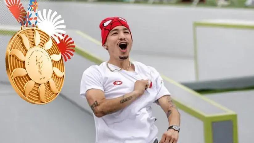 ¡Orgullo peruano! Angelo Caro logró medalla de oro en el skateboarding de los Juegos Bolivarianos