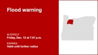Flood warning in place for Clackamas and Marion counties until further notice