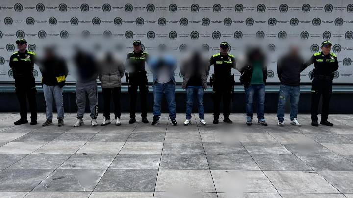 Caen ‘Los Yoker’: banda dedicada a robar bancos en Bogotá