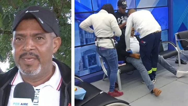 El líder transportista Mario Ureña llegó contento al canal sin saber que moriría en vivo