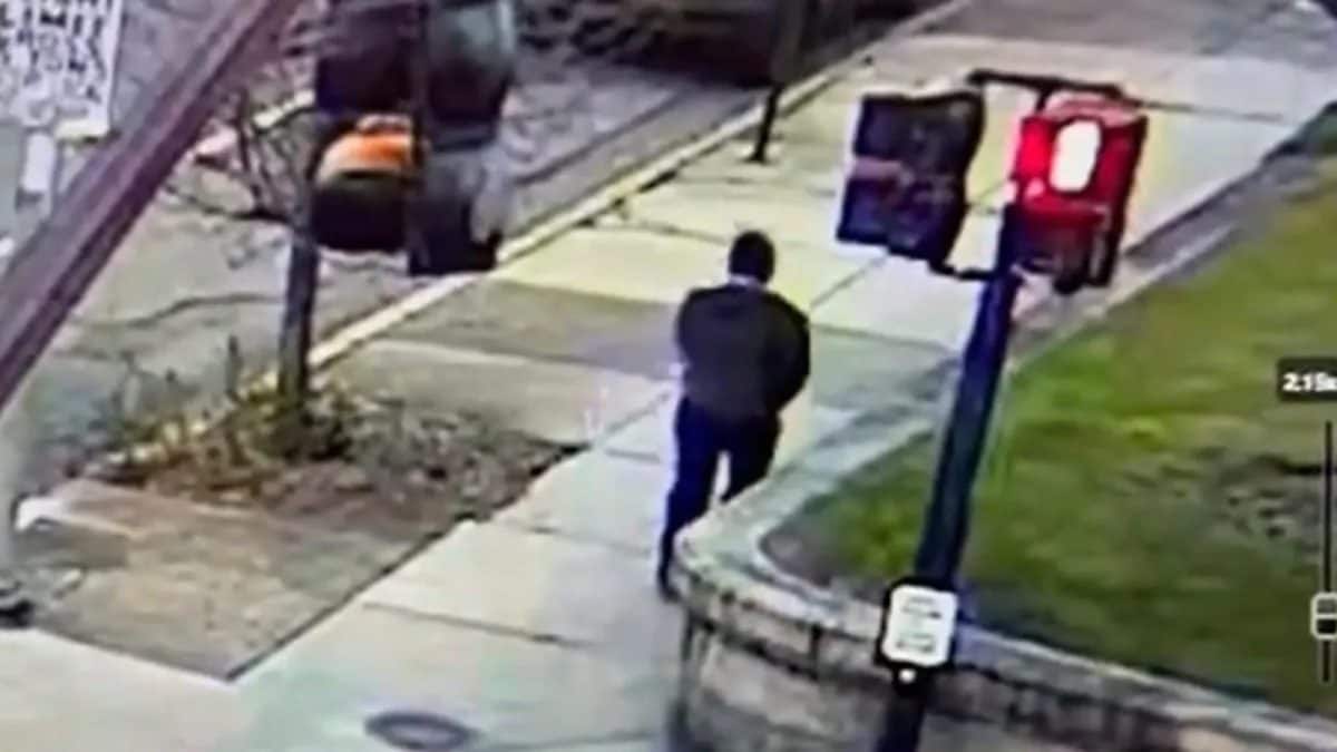 CCTV Captures Masked Shooter Who Killed Two Students At Brown University In US