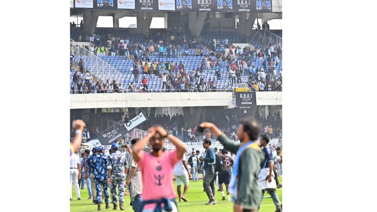 Disturbios en Calcuta opacan inicio del ‘GOAT Tour’ de Lionel Messi