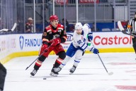 Dominik Shine scores in 500th game as Griffins keep rolling