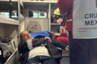 Se le baja el azúcar y cae de su moto en el Centro de Saltillo