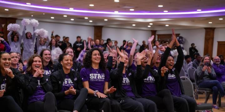 SFA volleyball begins NCAA Tournament Friday