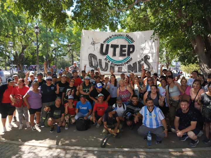 La UTEP-QUILMES se reunió en Asamblea frente a la Estación
