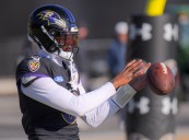Ravens QB Lamar Jackson (ankle) misses practice Thursday