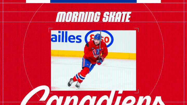 Updates from optional morning skate