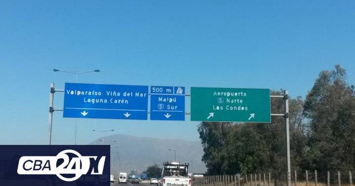 Chile: murió un argentino que perdió el control de su moto y golpeó contra el asfalto