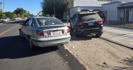 Niño resulta lesionado en choque múltiple en la Madero