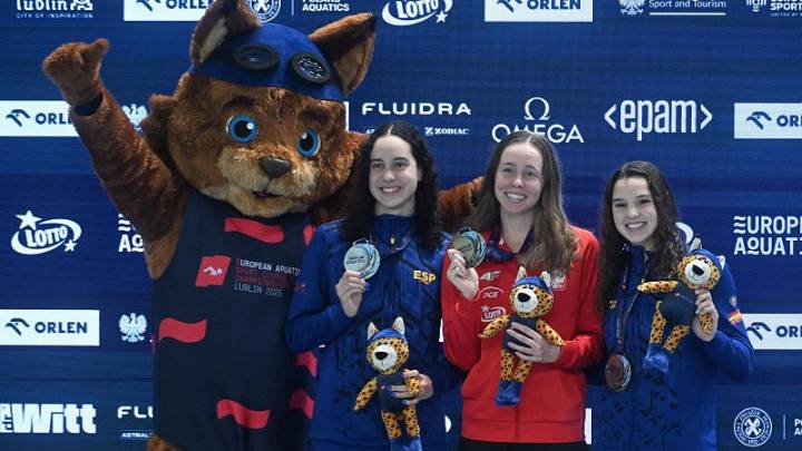Seis medallas, exitoso balance de España en el Europeo de natación en piscina corta