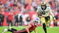 Saints QB Tyler Shough shows 'it' factor with 2 rushing TDs